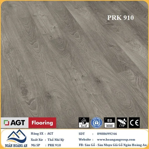 Sàn Gỗ Công Nghiệp AGT Effect PRK910 12mm